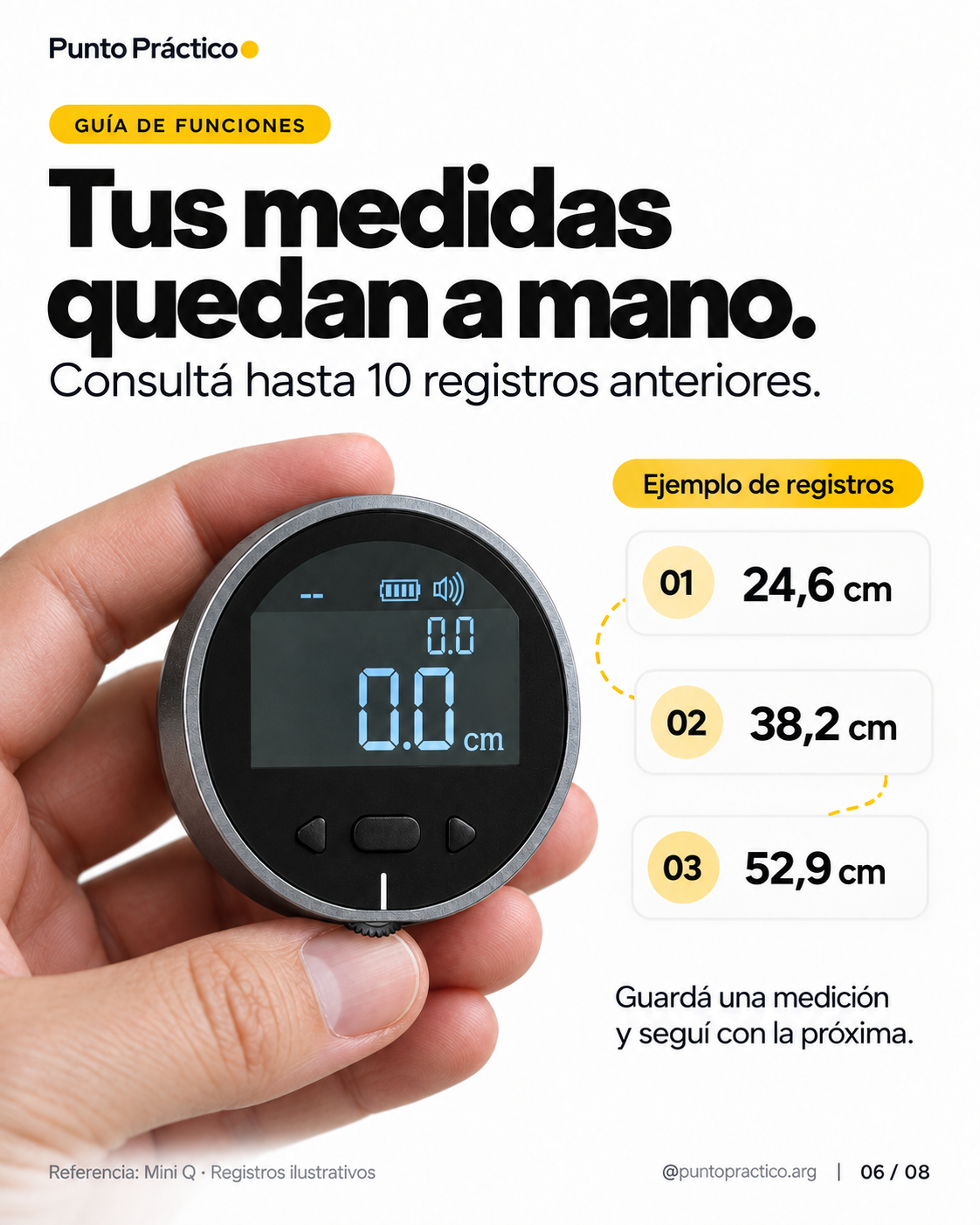 Cinta Metrica Digital